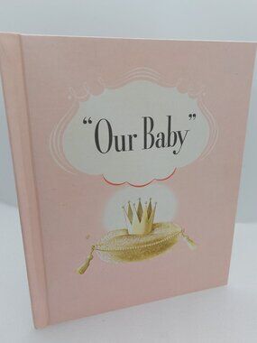 Vintage Our Baby Record Book illustrated by Doris S. Henderson